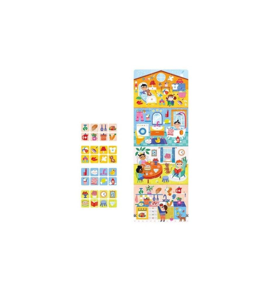 Banana Panda - Puzzle + Zuhause Puzzle Pappe 24 Teile