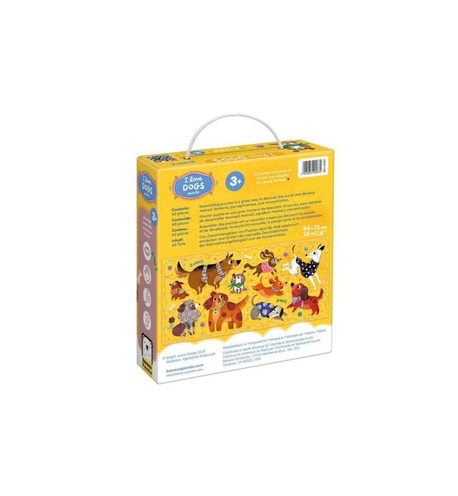 Banana Panda - Puzzle J'aime les chiens