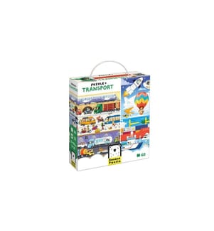 Banana Panda - Puzzle + Transport Puzzle Pappe Klassisch 60 Teile