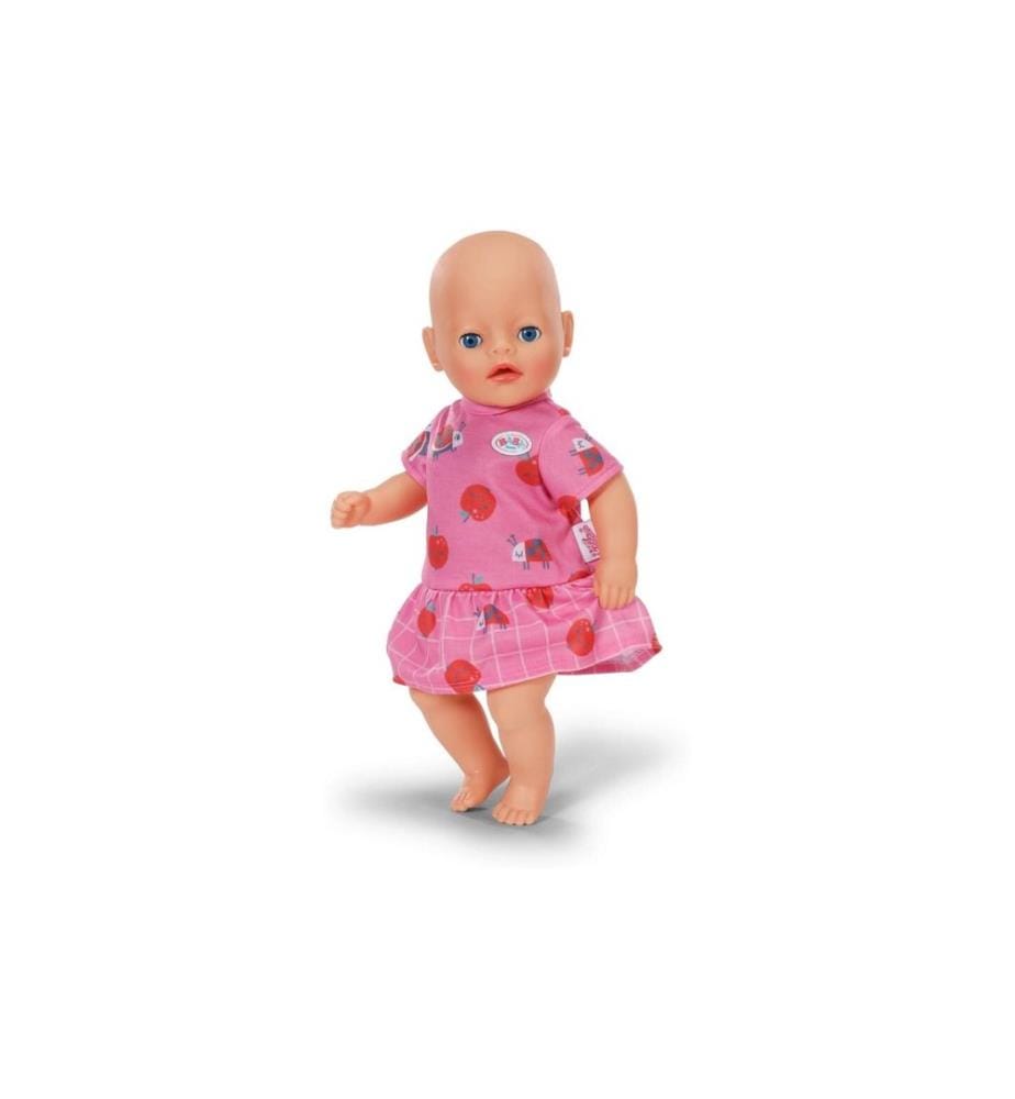 Baby Born - Vêtements pour poupées Robe avec des fraises et des coccinelles Rose