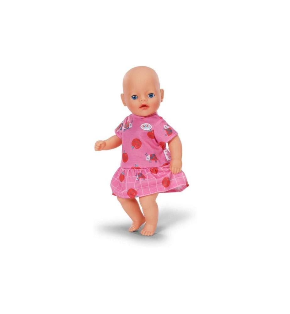 Baby Born - Vêtements pour poupées Robe avec des fraises et des coccinelles Rose