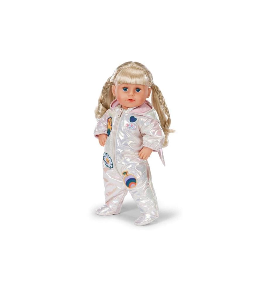Baby Born - Puppenkleidung Schneeanzug Creme 43 cm