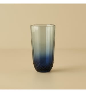 Colore Cut Trinkglas 345 cc - Blau