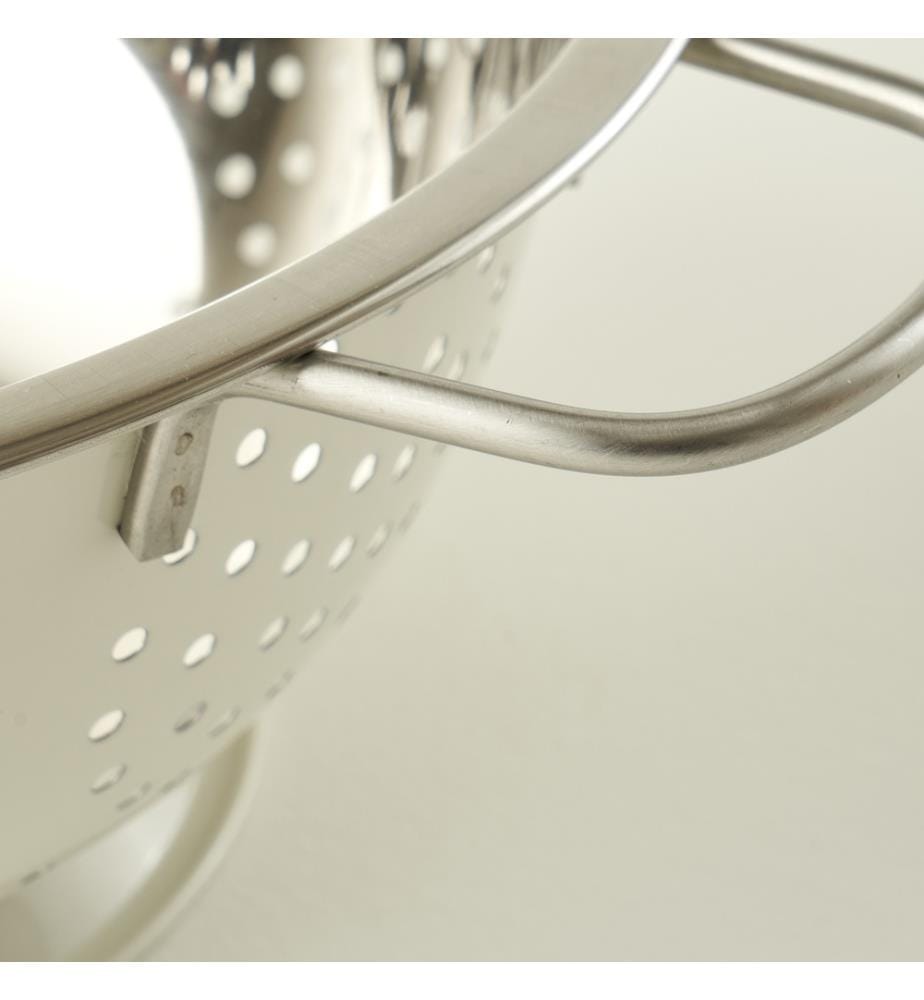 Giza steel colander 35.5x28x11.8 cm - White
