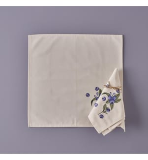 Serviette de table Blueberry 40x40 cm - Multicolore