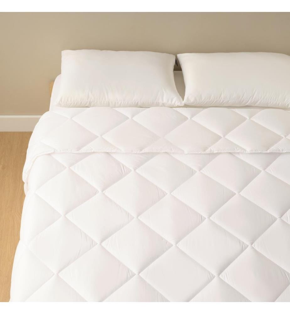 Bella single microfiber comforter 155x215 cm - White