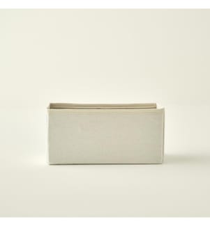 Panier organisateur pliable Ella 28x13x13 cm - Naturel
