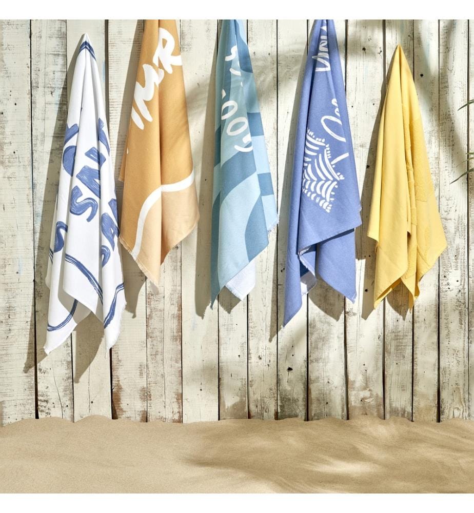 Serviette de plage Lemoncello 90x150 cm - Jaune
