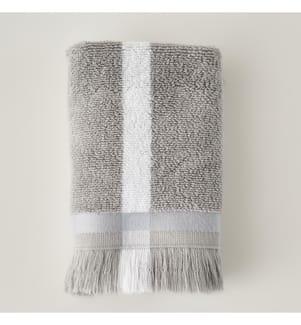 Handtuch Ella 30x50 cm - Grau