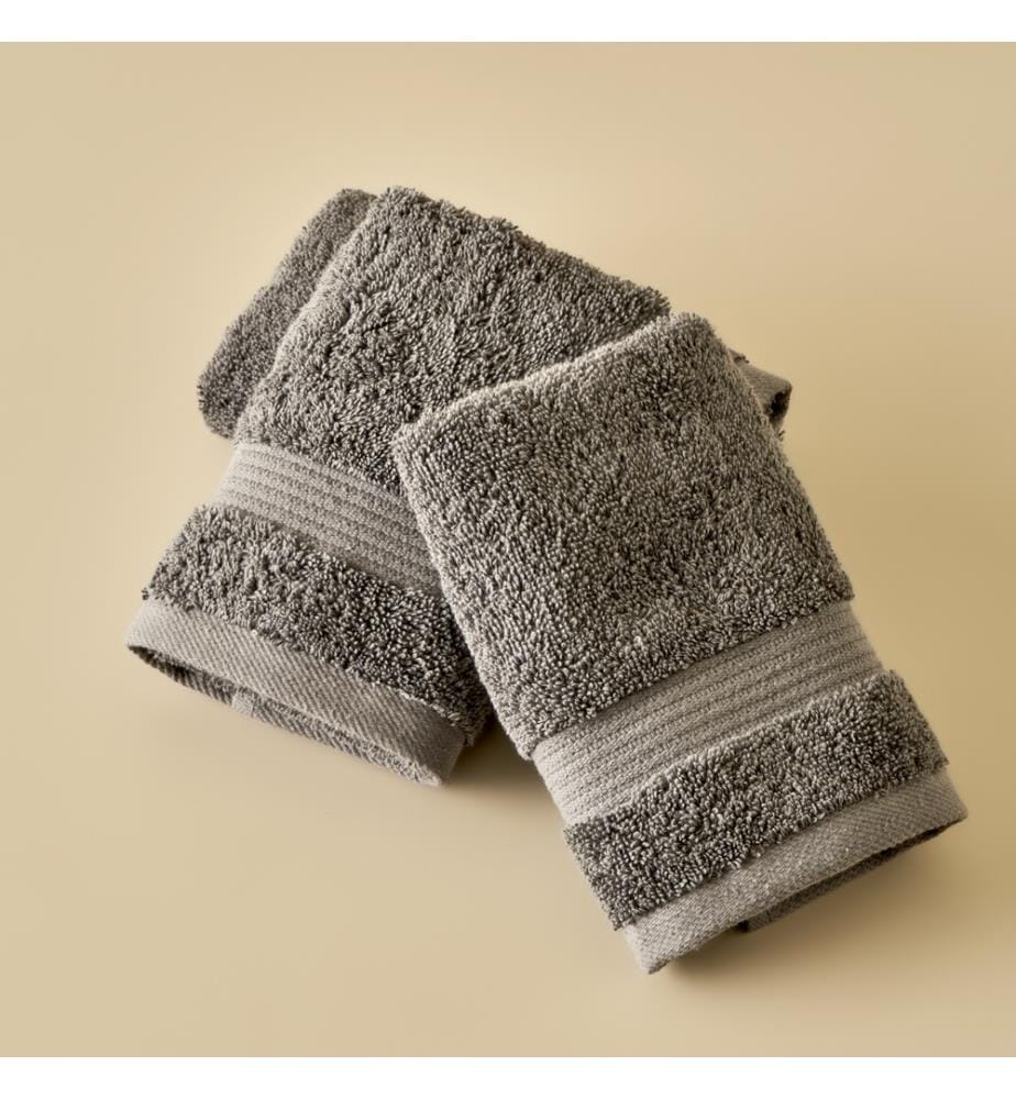 Serviettes de toilette Dorita - Gris foncé