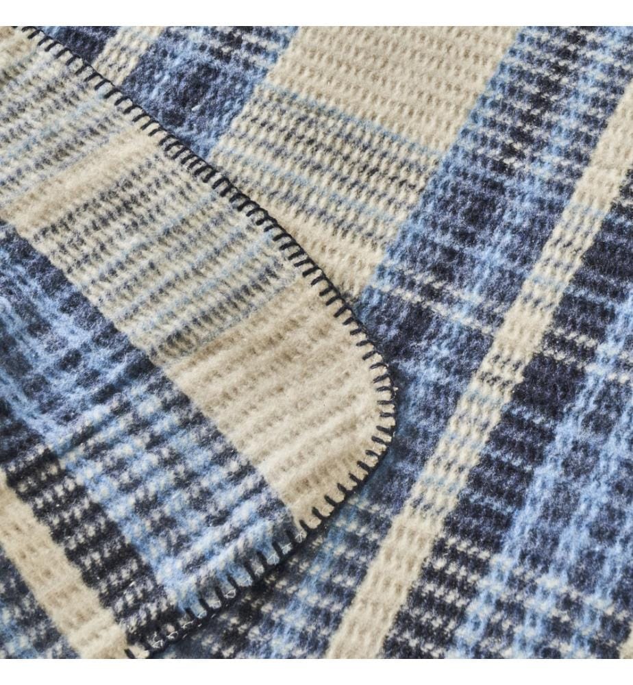 Couverture simple Noah 150x200 cm - Bleu