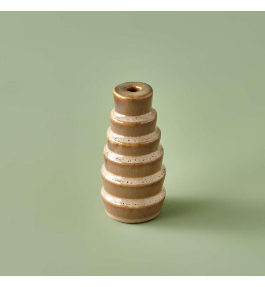 Wildy candlestick - Brown