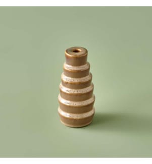 Wildy candlestick - Brown