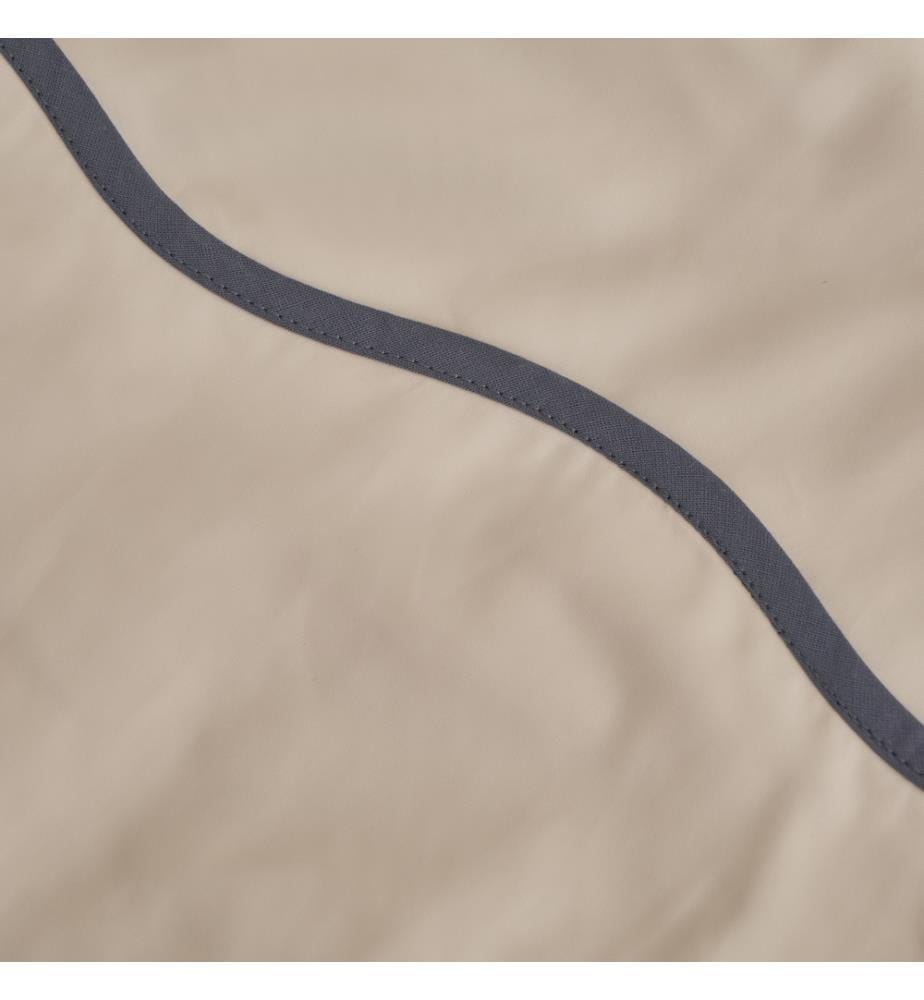 Copripiumino matrimoniale Feston 200x220 cm - Bianco