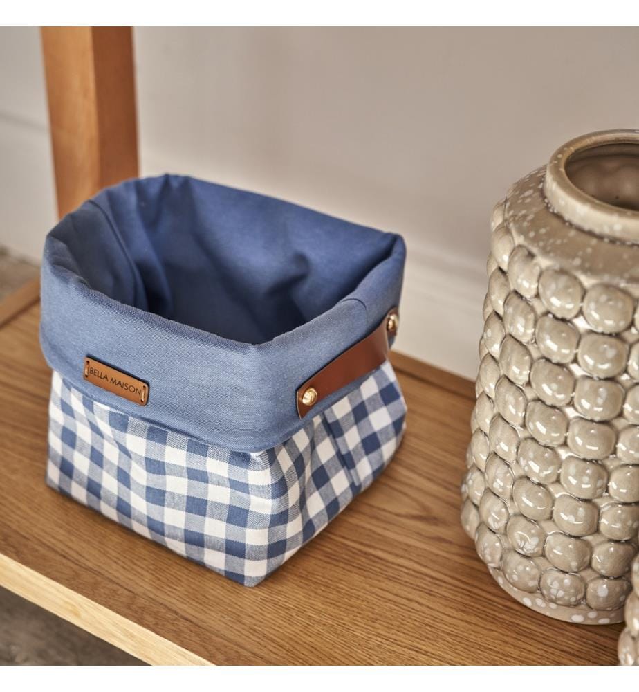 Blue White Organizer 22x18 cm - Blue