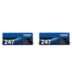 BROTHER - Toner TN-247BK TWIN Pack Schwarz