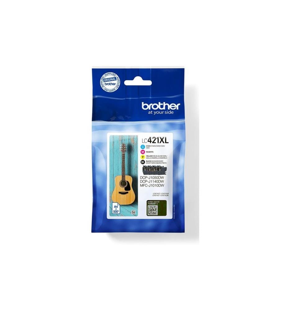 BROTHER - Tinte LC421XLVAL BK, C, M, Y