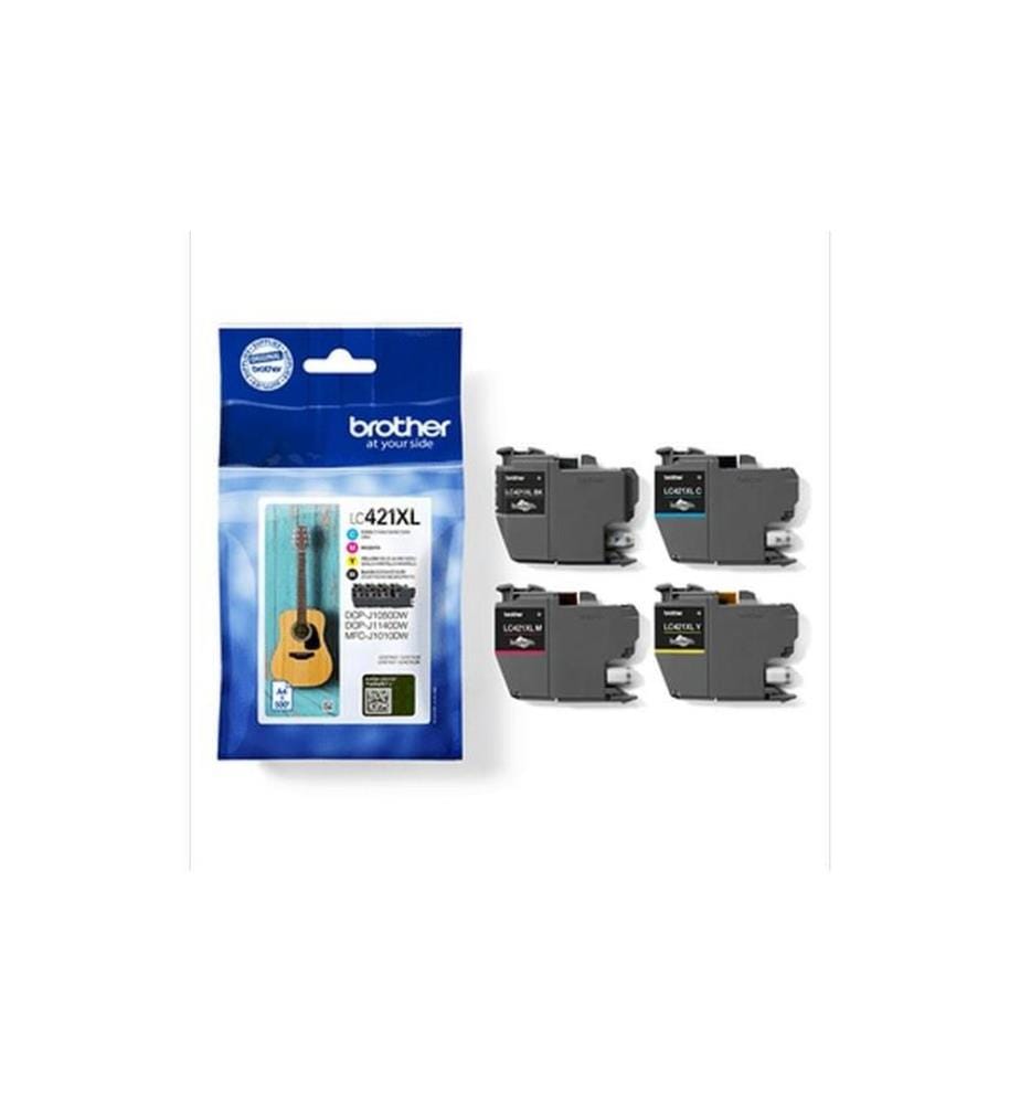 BROTHER - Tinte LC421XLVAL BK, C, M, Y