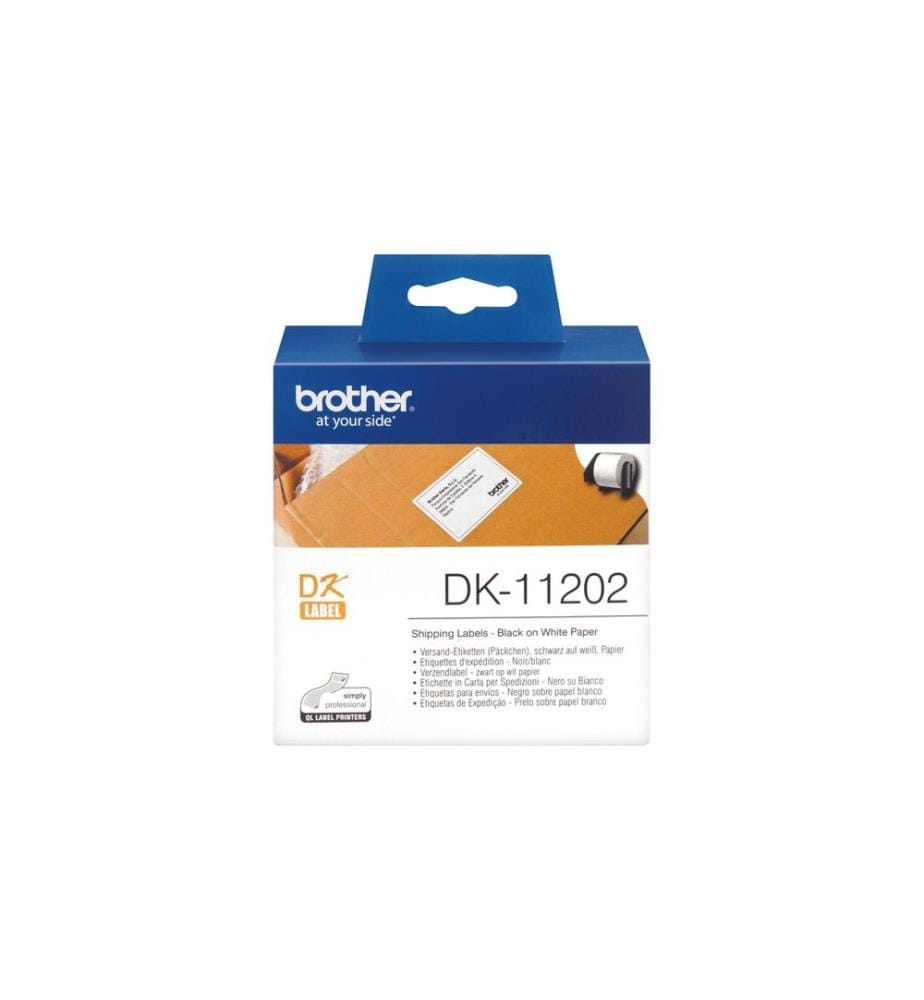 BROTHER - Etikettenrolle DK-11202 Thermo Direct 62 x 100 mm