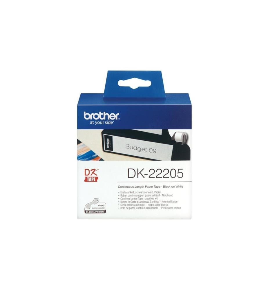 BROTHER - Etikettenrolle DK-22205 Thermo Direct 62 mm x 30.48 m