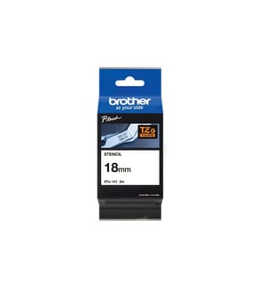 BROTHER - STe-141 Bande de stencil Transparent sur Blanc