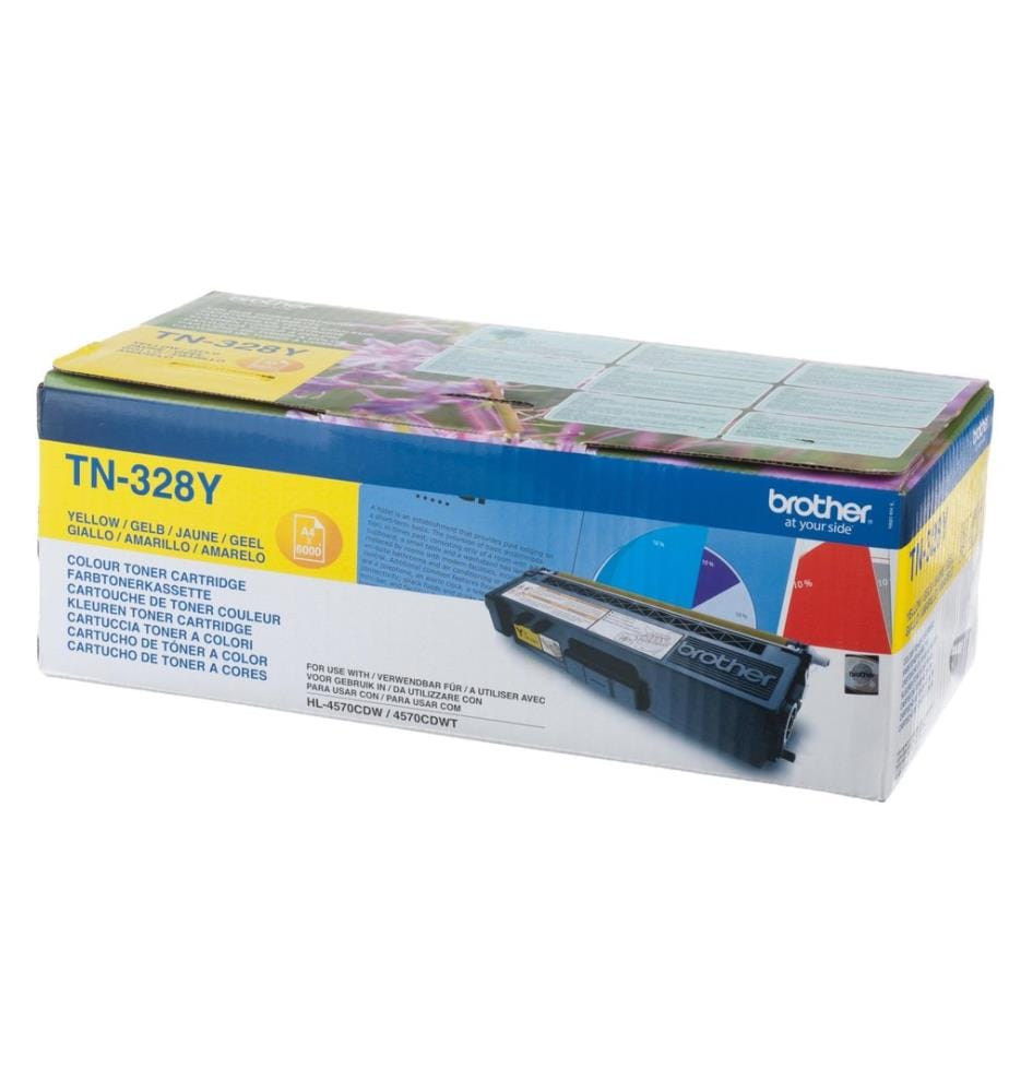 BROTHER - Toner TN-328Y Yellow