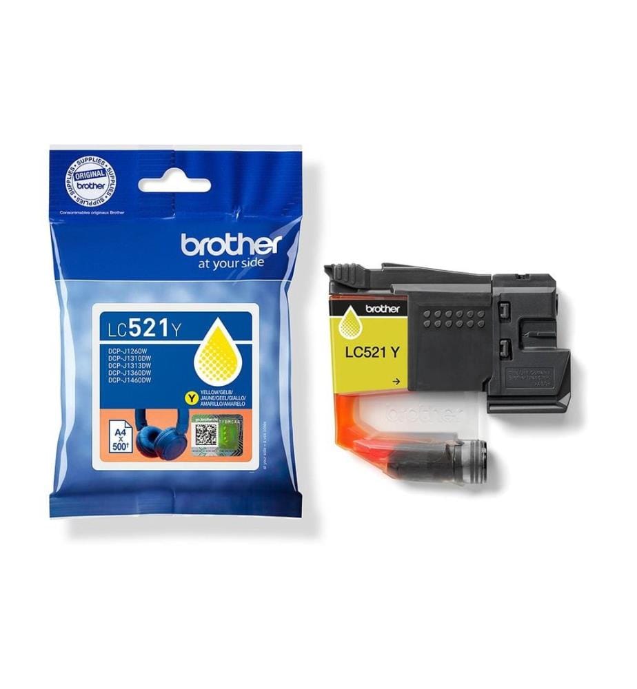 BROTHER - Tinte LC-521Y Yellow