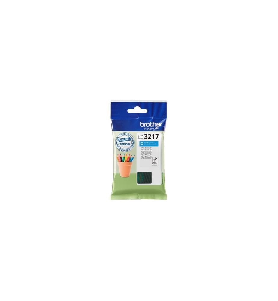 BROTHER - Tinte BROTHER - LC-3217C Cyan