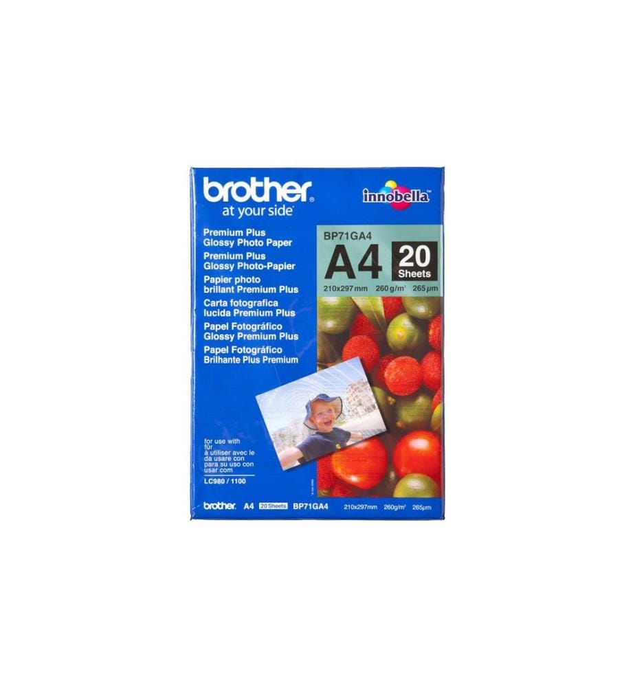 BROTHER - Fotopapier A4 260 g/m² 20 Stück