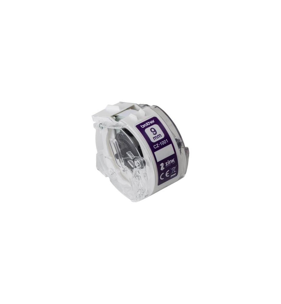 BROTHER - Etikettenrolle CZ1001 ZINK 9 mm x 5 m