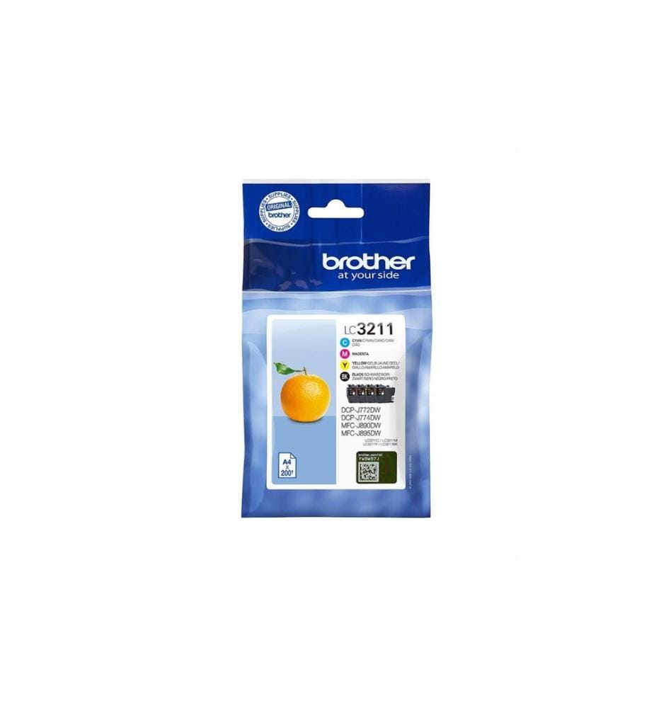 BROTHER - Tintenset LC-3211VAL Black/Cyan/Magenta/Yellow