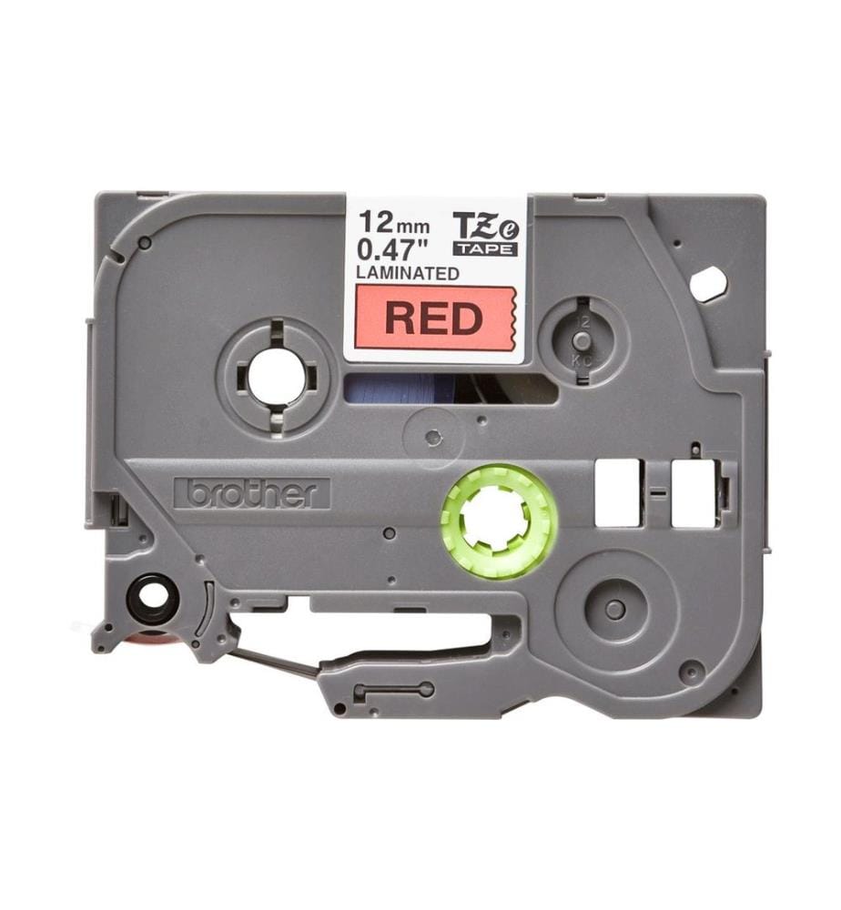 BROTHER - Ruban d'étiquettes TZe-431 Noir auf Rouge