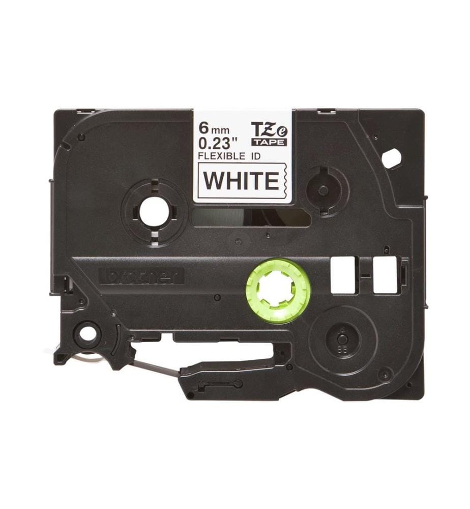 BROTHER - Ruban d'étiquettes TZe-FX211 Noir auf Blanc