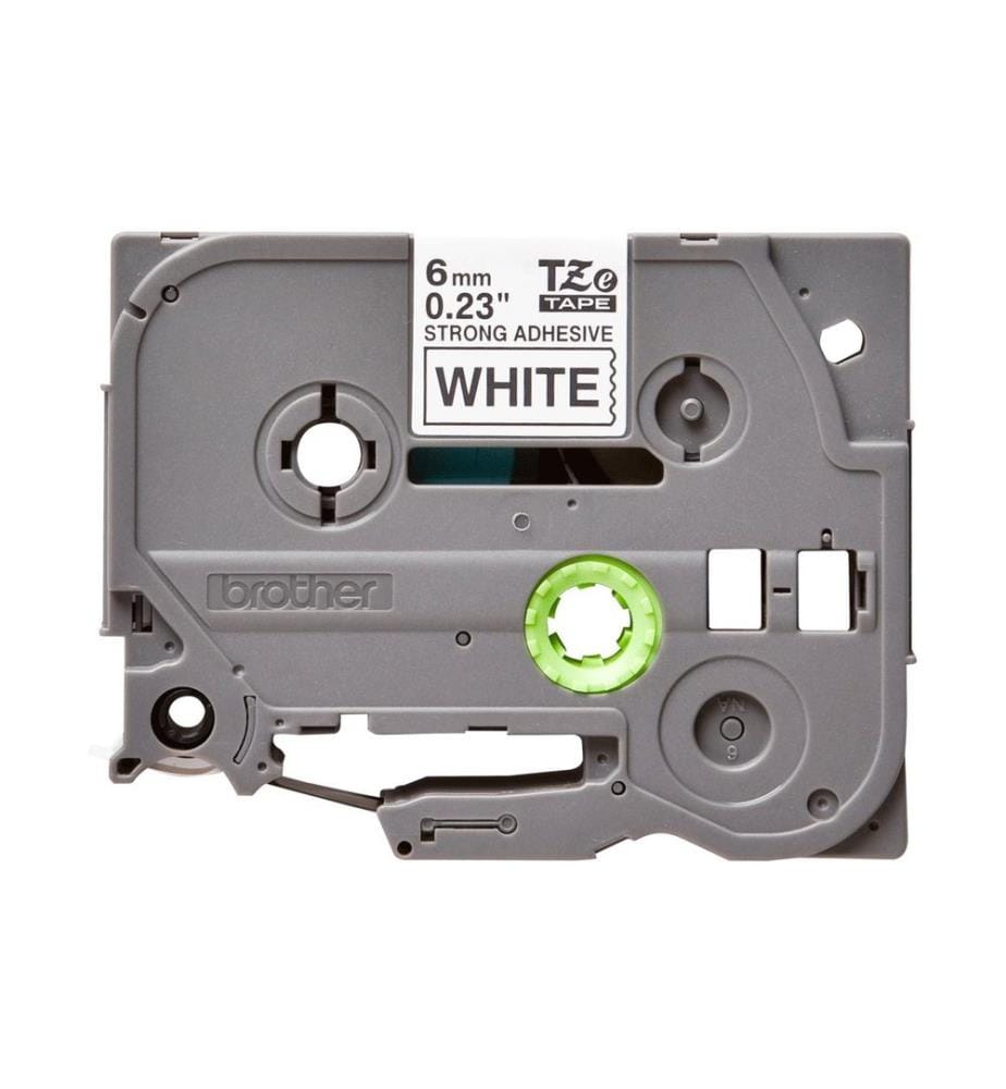 BROTHER - Ruban d'étiquettes TZe-S211 Noir auf Blanc