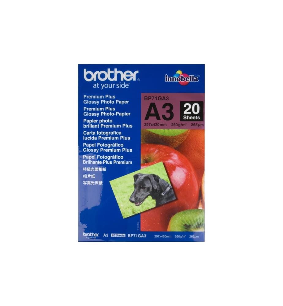 BROTHER - Fotopapier A3 260 g/m² 20 Stück
