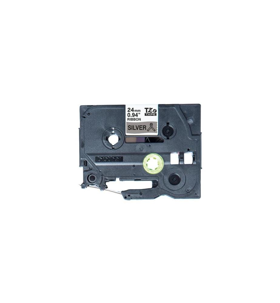 BROTHER - Ruban d'étiquettes TZe-R951 Noir sur argent