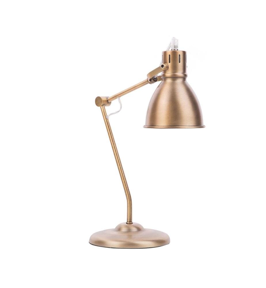 Lampada da scrivania MONSAN Regolabile Metallo Ottone