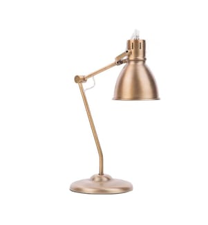 Lampada da scrivania MONSAN Regolabile Metallo Ottone
