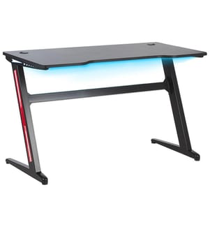 Scrivania da gaming DARFUR Nero 120 cm 60 cm LED RGB
