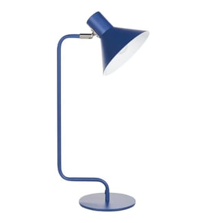 Lampada da tavolo senza fili RIMAVA Regolabile Metallo Blu