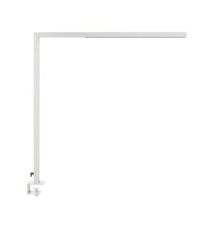 LED Schreibtischlampe klemmbar OCTANT mit Bewegungsmelder Metall Silber