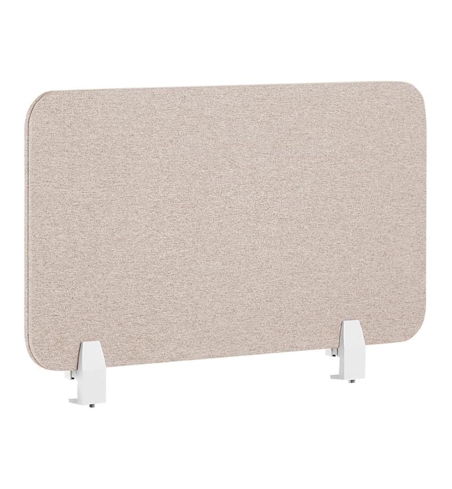 Cloison amovible de bureau WALLY 80 x 40 cm Beige
