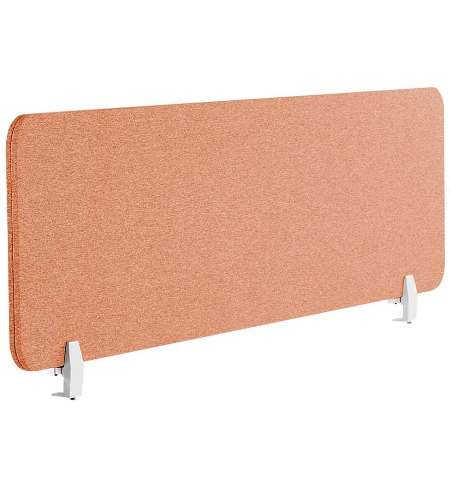 Cloison amovible de bureau WALLY 160 x 40 cm Rouge clair