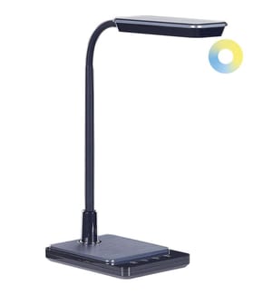 Lampada da scrivania a LED CENTAURUS con dimmer Metallo Nero