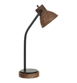 Lampada da scrivania KOLAR Legno di mango Marrone scuro