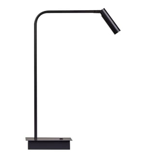 Lampada da scrivania a LED LAWSON Regolabile Metallo Nero