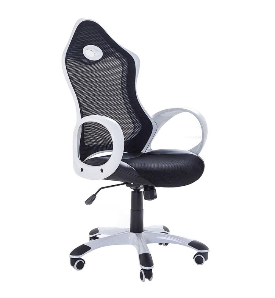 Bürostuhl iCHAIR Schwarz / Weiss