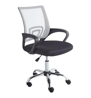 Sedia da ufficio SOLID Nero/Bianco