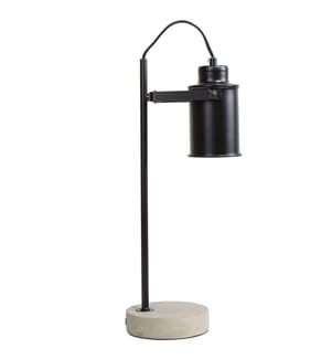 Lampada da scrivania MUNDAKA Regolabile Metallo Nero