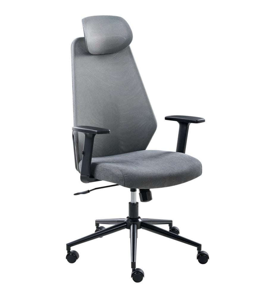 Chaise de bureau ORYN Gris foncé